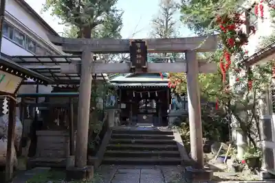 寄木神社の鳥居