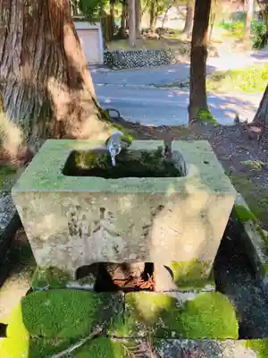 諏訪神社の手水舎