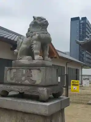 椿神明社の狛犬