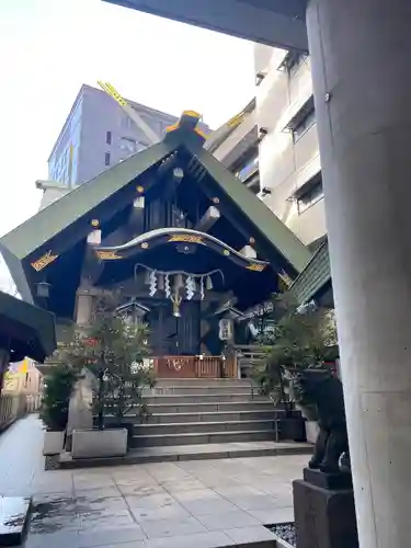 築土神社の本殿・本堂