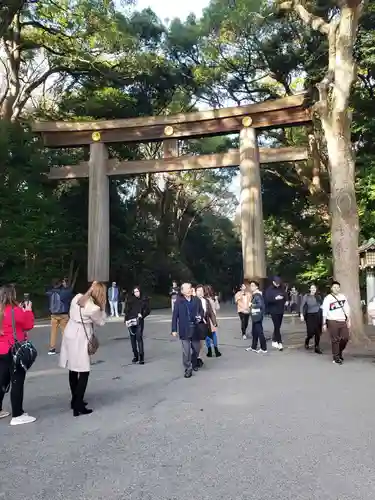 明治神宮の鳥居