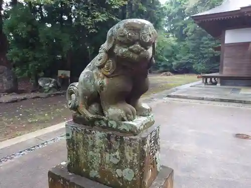 蛟蝄神社奥の宮の狛犬