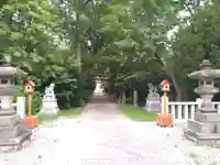 永山神社の景色