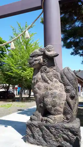 札幌村神社の狛犬