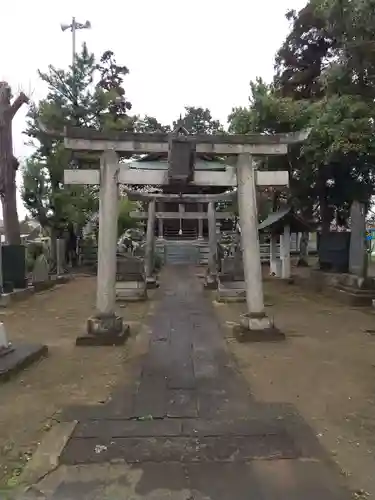 川圦神社の鳥居