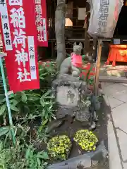 花園稲荷神社の狛犬