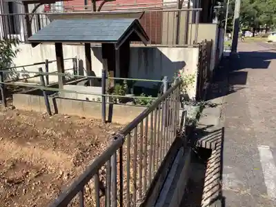 山の神社の周辺