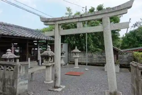 百枝天満宮の鳥居