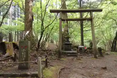 深山巴の宿の鳥居
