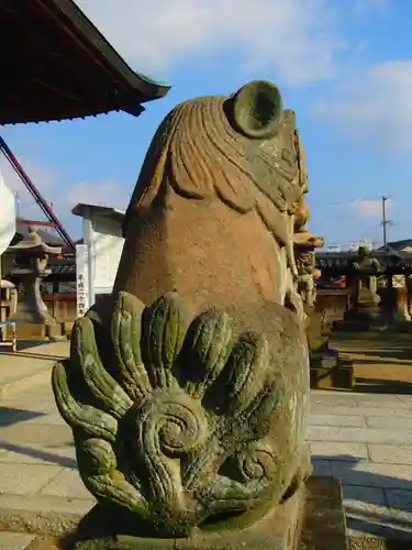 八剱神社　八剣神社の狛犬