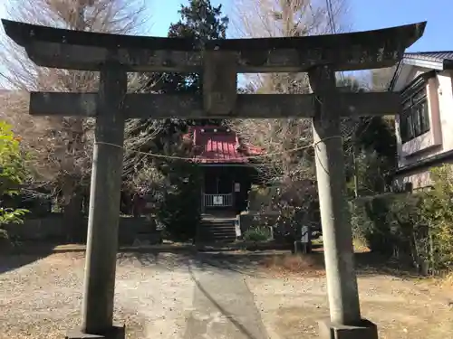 羽黒神社の鳥居