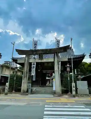 櫛田神社の鳥居