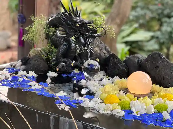 法輪寺の手水舎