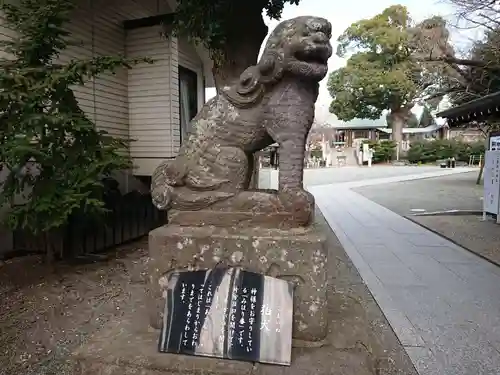 伊勢原大神宮の狛犬