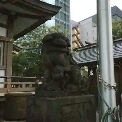 御穂鹿嶋神社の狛犬