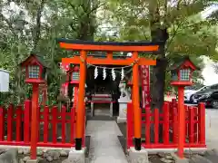 新田神社の鳥居