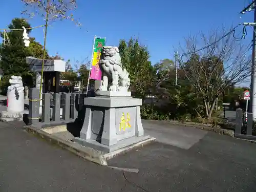 西浦荒神社 総社宮の狛犬