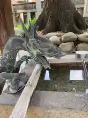 金山神社の手水