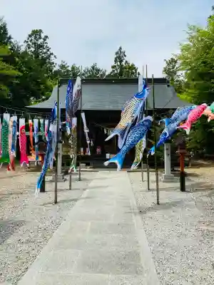滑川神社 - 仕事と子どもの守り神(福島県)