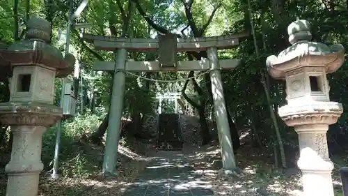 山田神社の鳥居