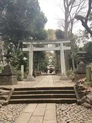 代々木八幡宮の鳥居