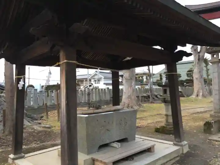 小内神社の手水舎