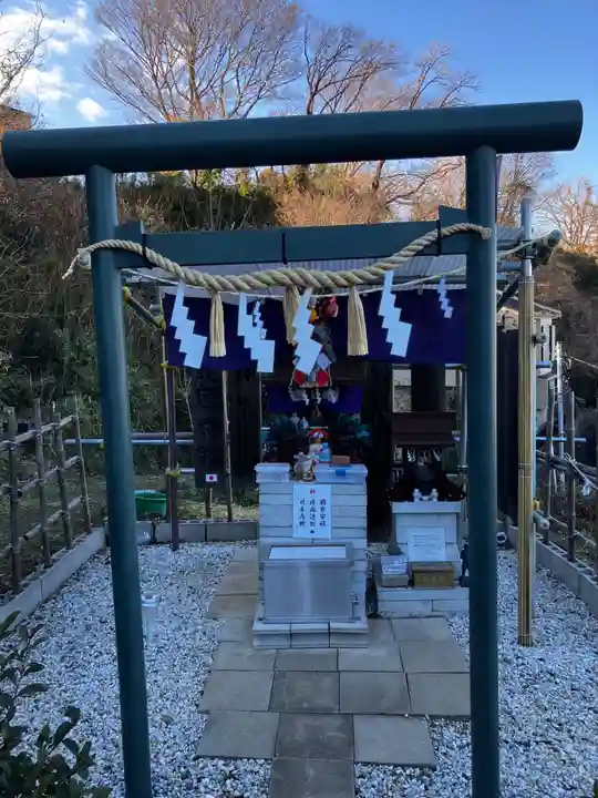 神奈川縣護国神社の鳥居