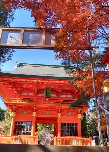 穴八幡宮の山門・神門