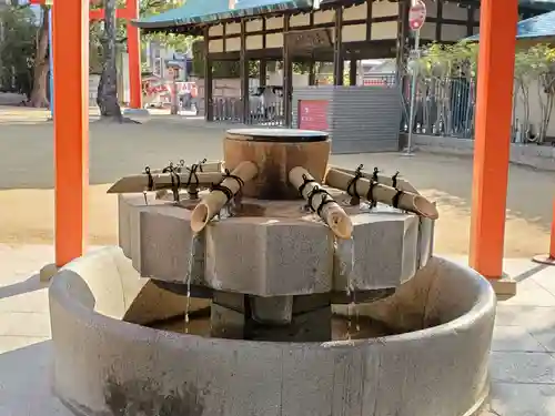 長田神社の手水舎