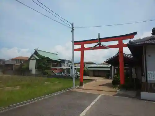 泉州磐船神社の鳥居