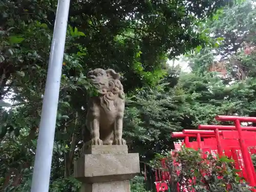 大六天神社の狛犬