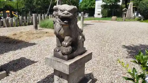 姫嶋神社の狛犬