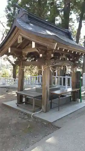 陸奥総社宮の手水舎