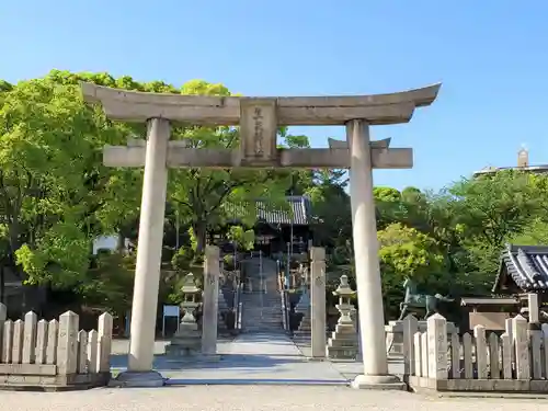 生矢神社の鳥居