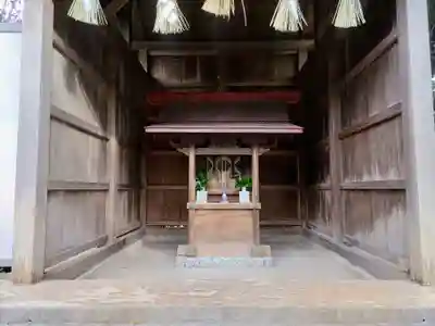 北條八幡社の本殿・本堂