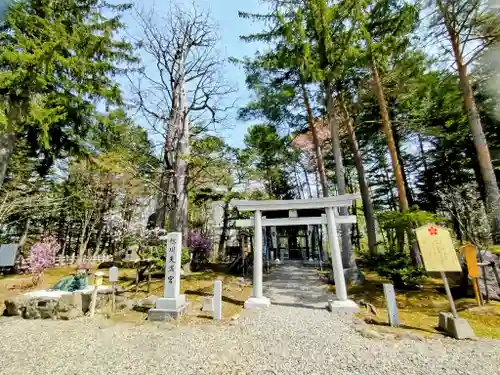 上川神社の鳥居