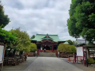 亀戸天神社の本殿・本堂