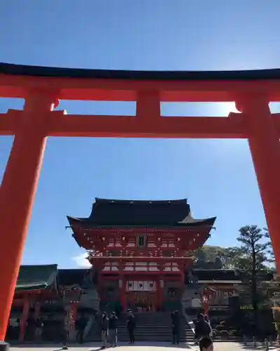 伏見稲荷大社の鳥居