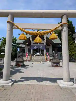 烈々布神社の鳥居