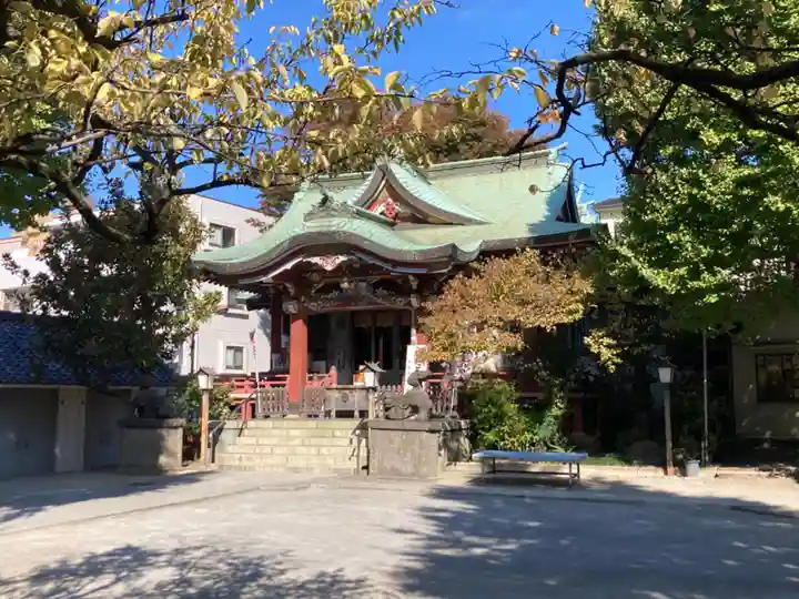 千住本氷川神社の本殿・本堂