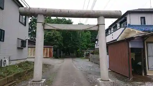 岩槻愛宕神社の鳥居