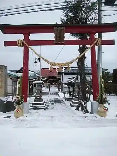 大鏑神社の鳥居