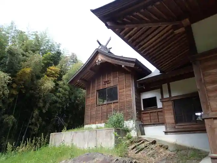 伊射奈美神社の本殿・本堂