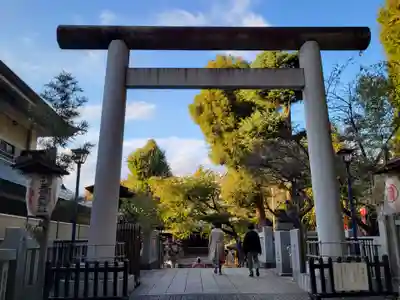 五條天神社の鳥居