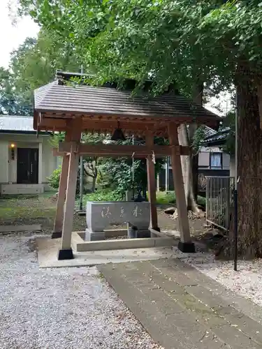 久保稲荷神社の手水舎