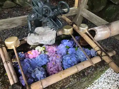 葛川息障明王院の手水舎