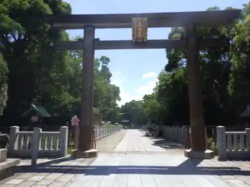 和泉國一之宮　大鳥大社の鳥居