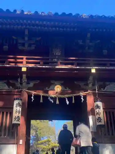 大原八幡宮の山門・神門