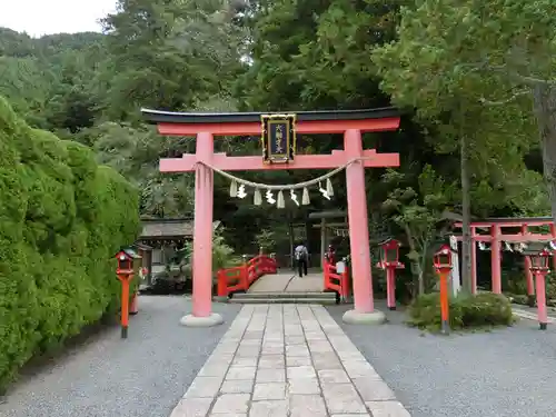 天河大辨財天社の鳥居