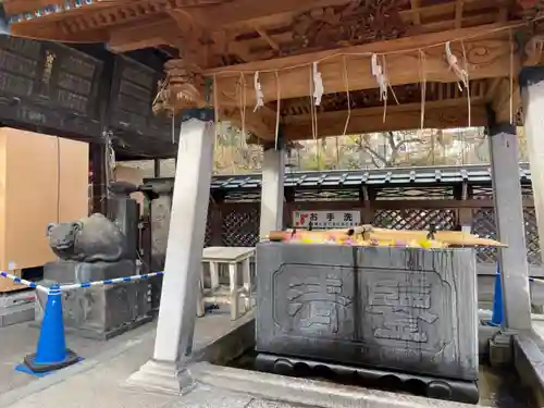 湯島天満宮の手水舎